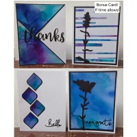 Colorful Cards Workshop with Scrapper's Edge