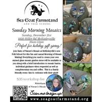 Mosaic Address Plaque Workshop at Sea Goat Farmstand