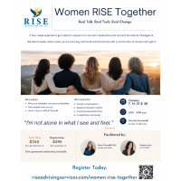 Women RISE Together Workshop with RISE Advising Services