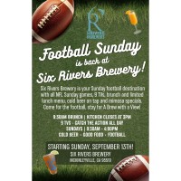 Football Sunday at Six Rivers Brewery