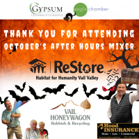 Third Thursday Mixer - Joint with Gypsum Chamber and Featuring Habitat for Humanity Vail Valley, Vail Honeywagon and Hood Insurance Agency
