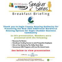 Encore Electric & M-Tech Speaker Series Breakfast Briefing 