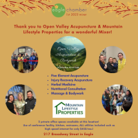 Eagle Chamber's 1st 2023 Mixer - Open Valley Acupuncture's 2023 Chinese New Year Event with Mountain Lifestyle Properties