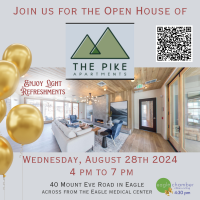 Eagle Chamber Ribbon-Cutting at The Pike Apartments Open House Event