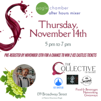 Eagle Chamber After Hours Mixer Featuring The Collective on Second, La Diosa and Second Street Tavern!