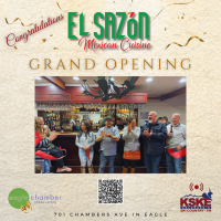 El Sazón Mexican Cuisine's Grand Opening Celebration & Eagle Chamber Ribbon-Cutting