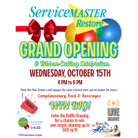 Service Master Grand Opening & Ribbon-Cutting Celebration - Meet the New Owners!