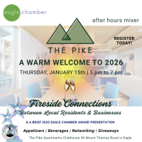Eagle Chamber Mixer Featuring Fireside Connections at The Pike Apartments