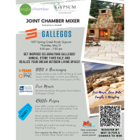 Eagle & Gypsum Chamber Joint Mixer Featuring Gallegos Corporation, FirstBank/PNC and SecurityNational Mortgage Company
