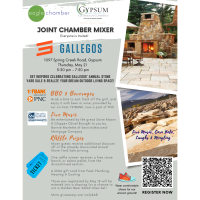 Eagle & Gypsum Chamber Joint Mixer Featuring Gallegos Corporation, FirstBank/PNC and SecurityNational Mortgage Company