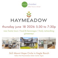 Eagle Chamber Third Thursday Mixer Featuring Haymeadow