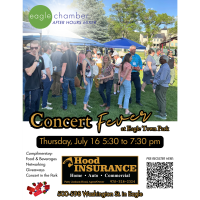 Eagle Chamber Summer Mixer Featuring Hood Insurance Agency at Eagle Town Park
