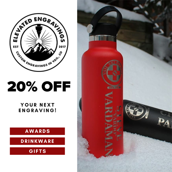 Get 20% Off your first engraving by signing up to our newsletter at www.elevatedengravings.com