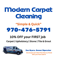 Modern Carpet Cleaning - Gypsum