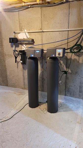 City Water System - Carbon Filter, Water Softener, Filter Housing, UV.