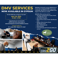 Colorado DMV Services Coming to Gypsum