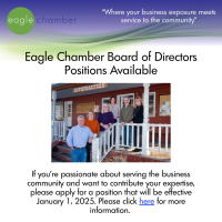 Eagle Chamber has Board of Directors Positions Available