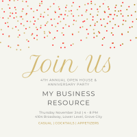 My Business Resource - 4th Annual Open House & Anniversary Party