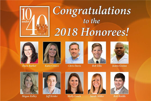 Dara Barker was chosen as one of the Top 10 under 40 realtors of 2018!