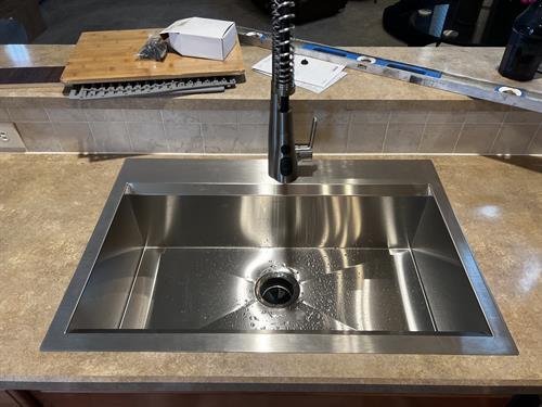 Rannebarger Home Maintenance - Faucet and Sink Installation