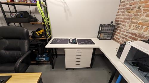 Our computer repair workspace