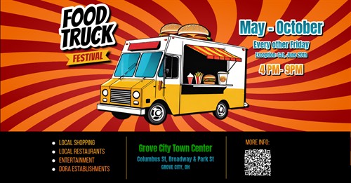 Food Truck Festival and Shop Hop starting May 8, 2026!