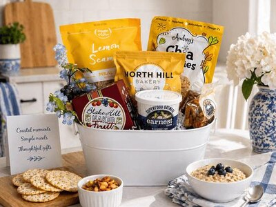 Coastal Farmhouse Gift Basket