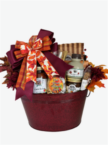 Cranberry Autumn Corporate Gift Basket
