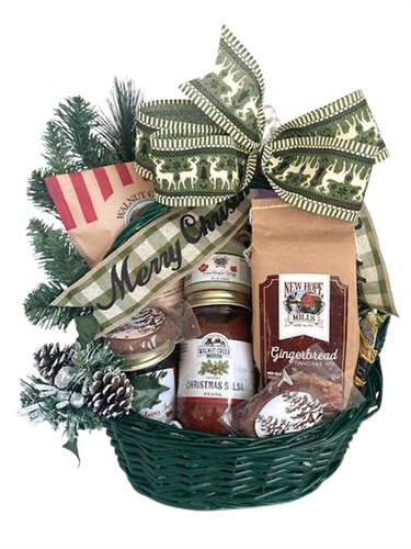 Merry Christmas Gift Basket