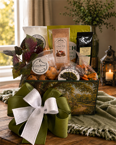 Solace at Legacy Oak-Thinking of You Gift Basket
