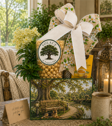 Solace at Legacy Oak for Sympathy, Comfort, Condolences