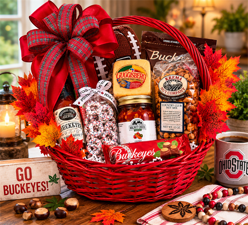 Ohio College Football Gift Basket
