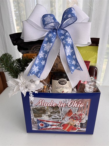 Ohio Winter Holiday Gift Box