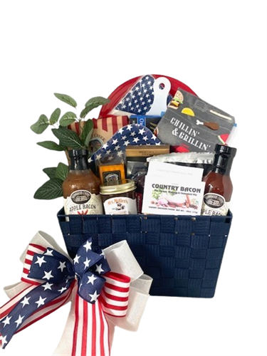 Patriotic BBQ Gift Basket