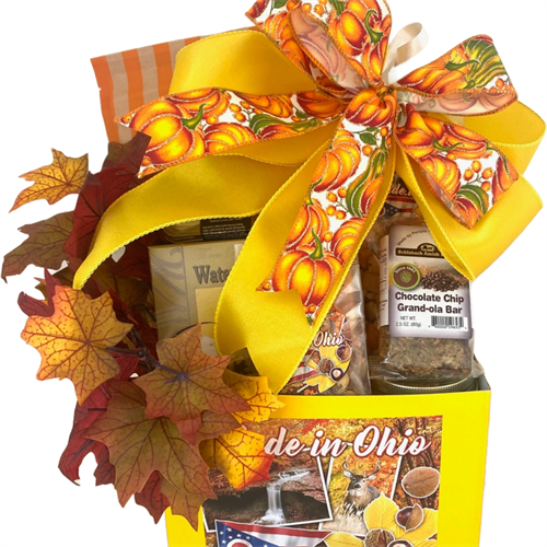 Yellow Fall Made In Ohio Gift Box