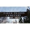 Baker Prairie Cemetery Marker Cleaning