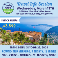 TRAVEL INFO SESSION - FRENCH RIVERIA!