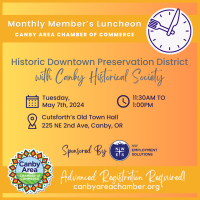 MONTHLY CHAMBER LUNCHEON