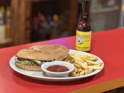 Mas Brisket Torta! delicious! 