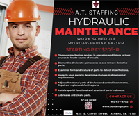 Hydraulic Maintenance Tech