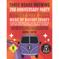 Three Roads Brewing 2nd Anniversary Party