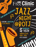 Free Clinic Grand Reopening Jazz Night