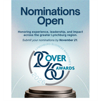 Top 20 Under 60 Contest is now LIVE! -- Lynchburg Business Magazine