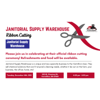Janitorial Supply Warehouse Ribbon Cutting 