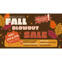 Vermillion Fall Blowout Sale!