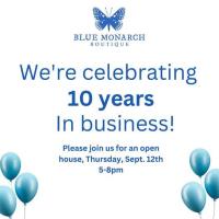 Blue Monarch 10 year celebration