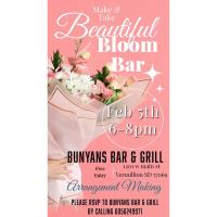 Bunyans Take & Make: Beautiful Blooms Bar