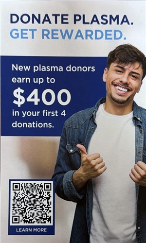 New Donor Bonus 