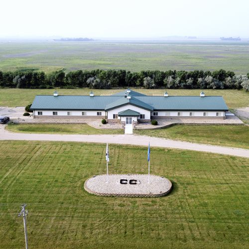 Exterior of main building of Culture Cove. Gym and sauna/cold plunge are located in another building right next to the main building.