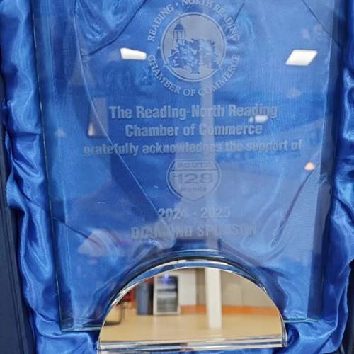 The Reading - North Reading Chamber of Commerce gratefully acknowledges the support of Route 128 Honda as a Diamond Sponsor 